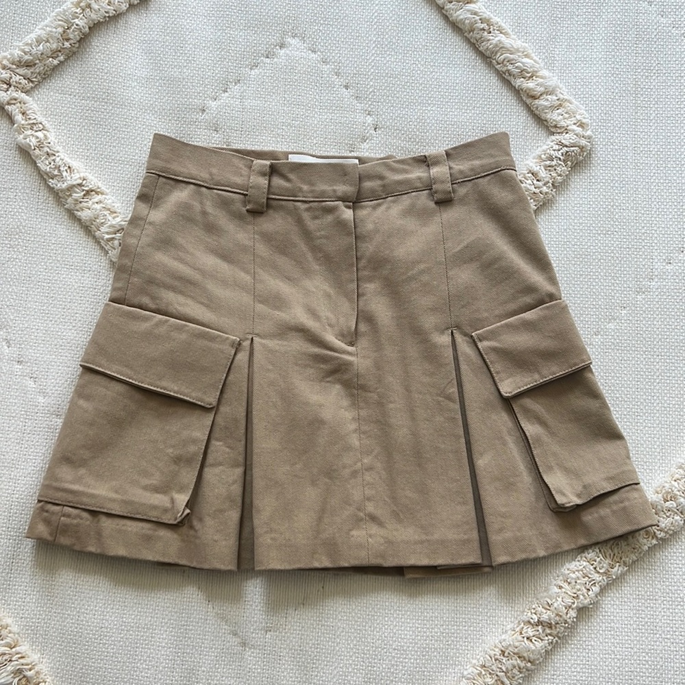 The Frankie Shop cargo mini skirt